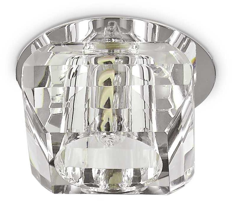 Ideal Lux Soul-1 FI1 zápustné svietidlo 1× G9 40 W bez zdroja 8,5 cm hranaté číre