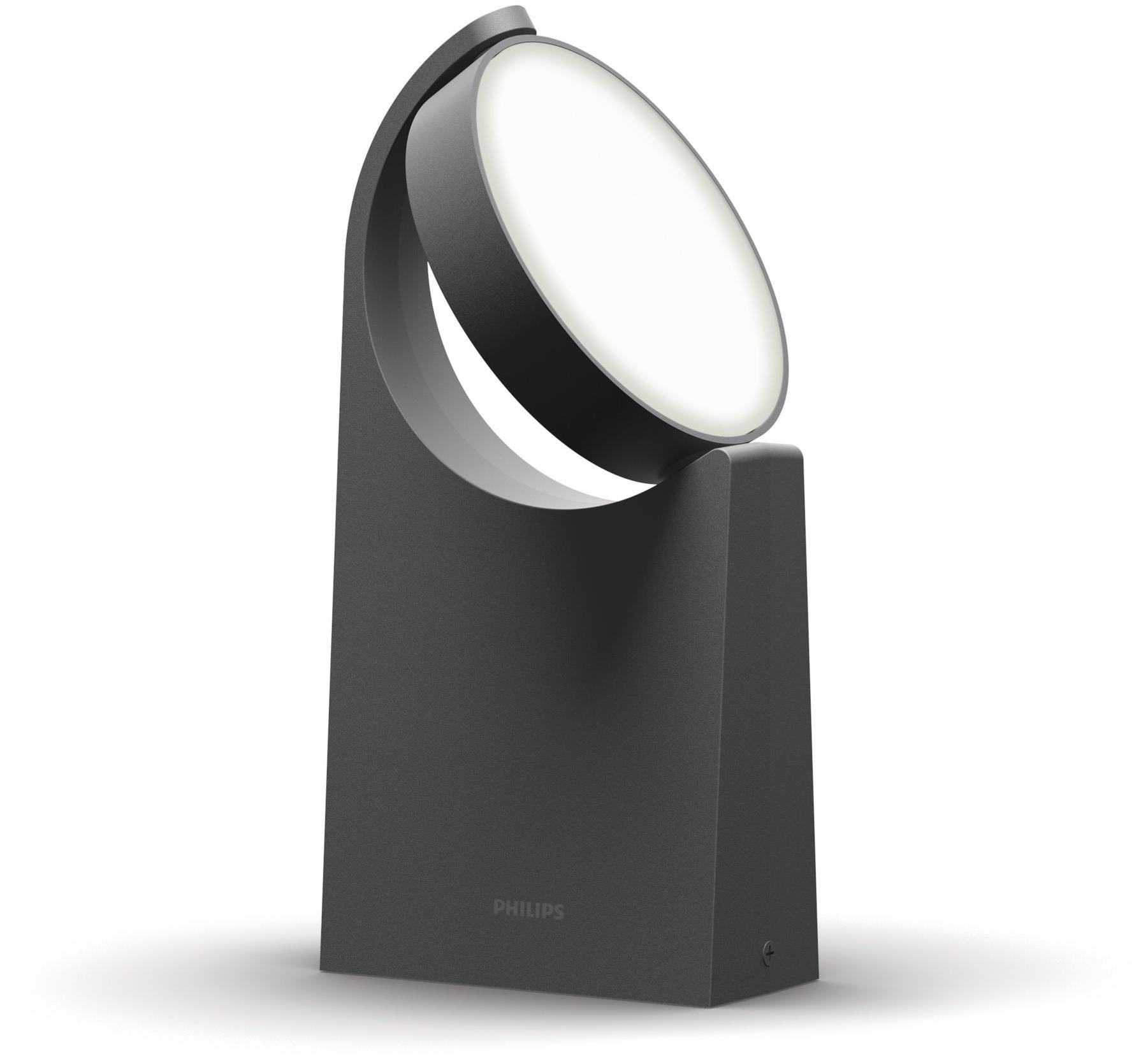 Philips Mimosa vonkajšie stĺpikové LED svietidlo 1× 7 W 680 lm nestmievateľné antracitové