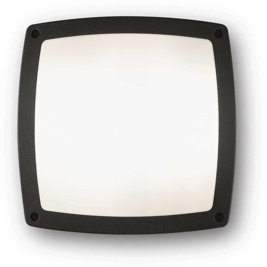 Ideal Lux Cometa PL3 vonkajšie prisadené svietidlo 3× E14 28 W bez zdroja 30 cm IP54 čierne