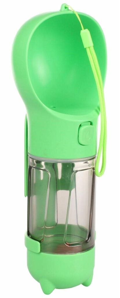 Nomad cestovná fľaša pre psov zelená