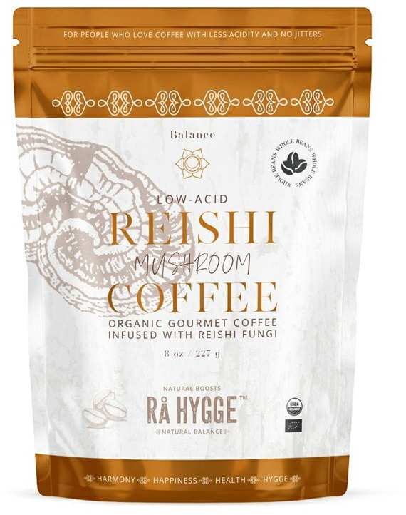 Ra Hygge BIO zrnková káva Peru Arabica REISHI 227 g