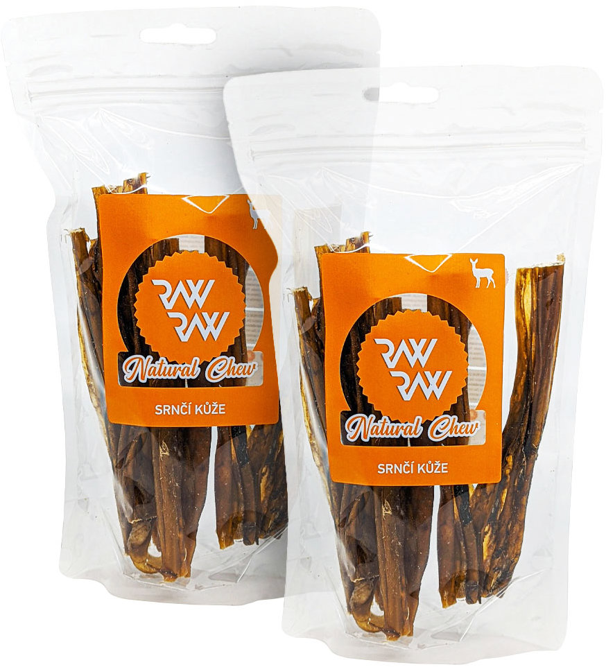 Raw Raw Natural chew srnčí kůže 2 × 100 g