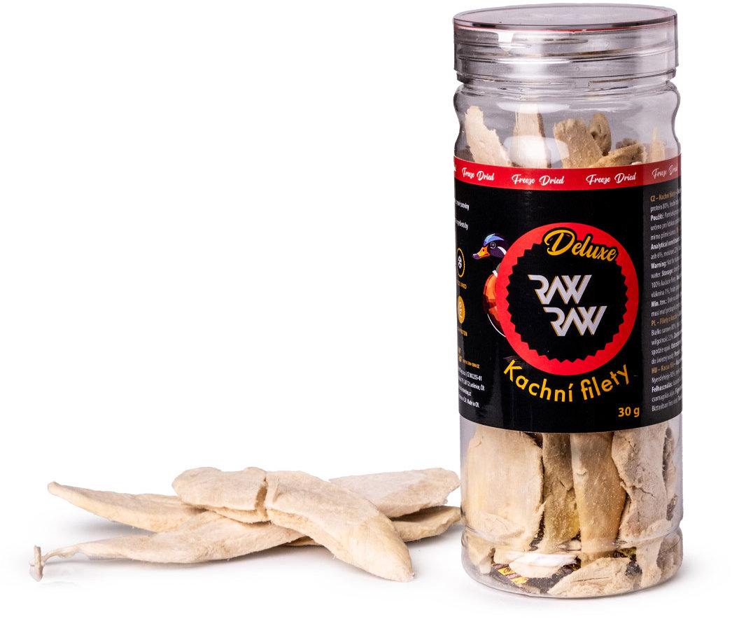 Raw Raw Deluxe mrazem sušené kachní filety 30 g