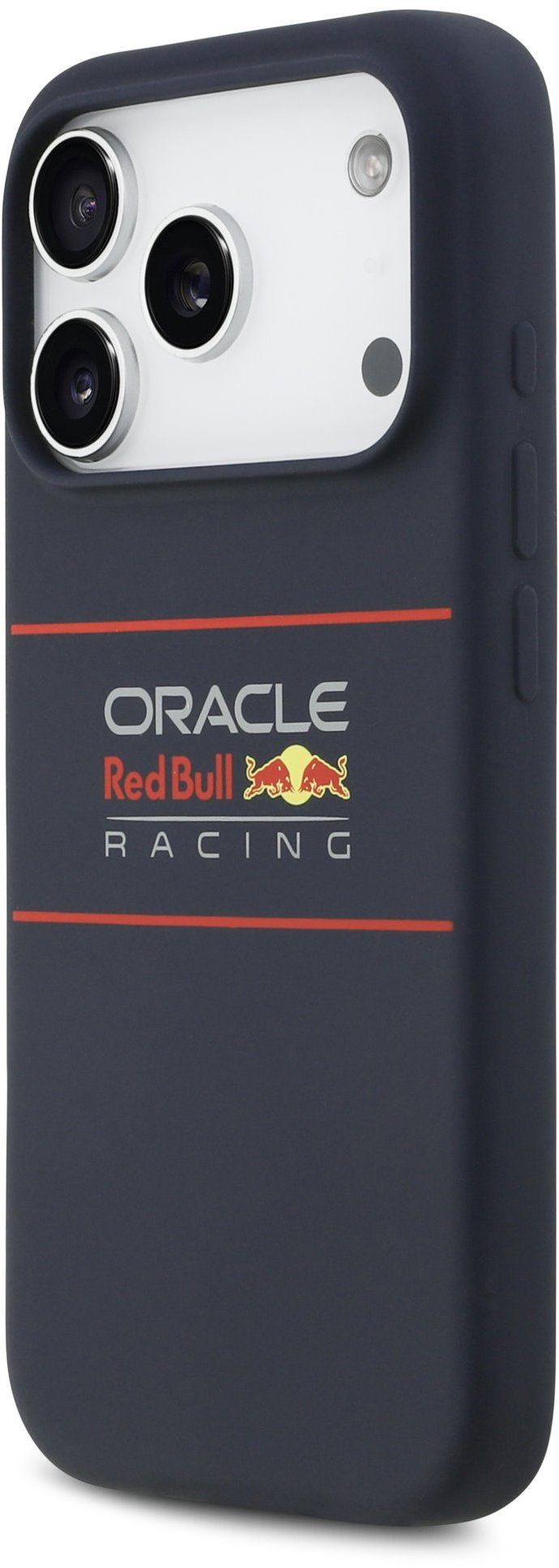 Red Bull Silicone Horizontal Logo MagSafe Zadný Kryt na iPhone 17 Pro Navy