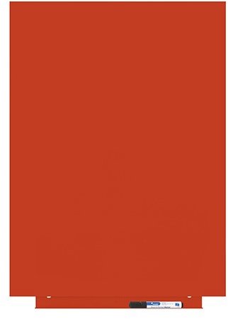 ROCADA Skin Colour 6419R-2002, bezrámová, 75 × 55 cm, rumelková RAL 2002