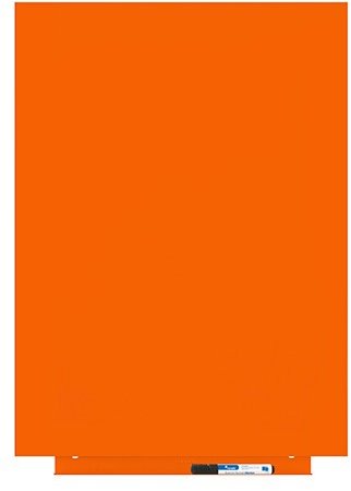 ROCADA Skin Colour 6419R-2008, bezrámová, 75 × 55 cm, oranžová RAL 2008