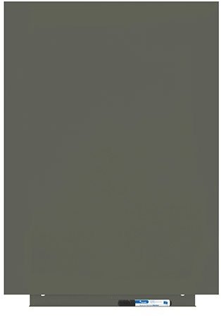 ROCADA Skin Colour 6419R-7033, bezrámová, 75 × 55 cm, cementová sivá RAL 7033