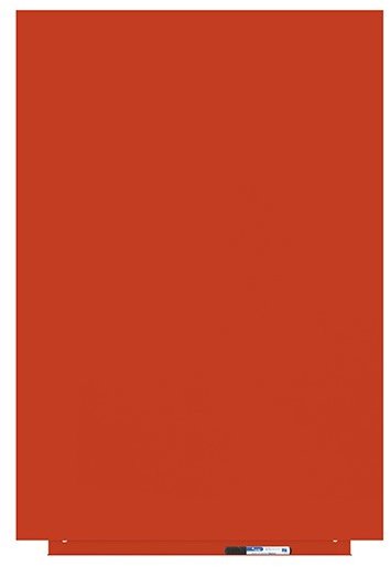 ROCADA Skin Colour 6420R-2002, bezrámová, 115 × 75 cm, rumelková RAL 2002