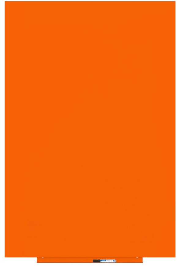 ROCADA Skin Colour 6421R-2008, bezrámová, 150 × 100 cm, oranžová RAL 2008