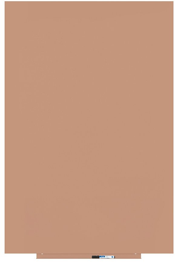 ROCADA Skin Colour 6421R-3012, bezrámová, 150 × 100 cm, červeno-béžová RAL 3012