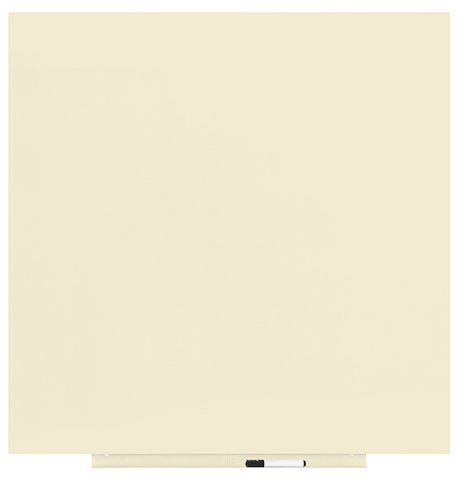 ROCADA Skin Colour 6425R-1013, bezrámová, 100 × 100 cm, perlová biela RAL 1013