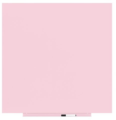 ROCADA Skin Colour 6425R-490, bezrámová, 100 × 100 cm, ružová RAL 490