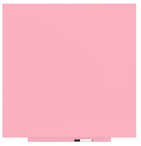 ROCADA Skin Colour 6425R-3015, bezrámová, 100 × 100 cm, svetlá ružová RAL 3015