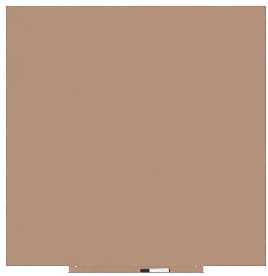 ROCADA Skin Colour 6426R-3012, bezrámová, 120 × 120 cm, červeno-béžová RAL 3012
