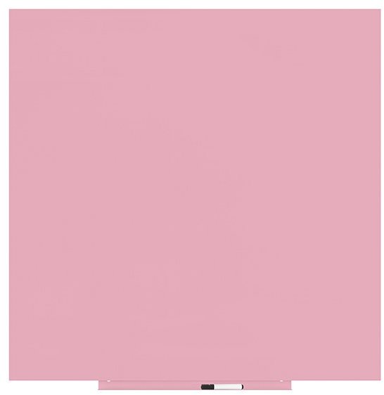 ROCADA Skin Colour 6426R-3015, bezrámová, 120 × 120 cm, svetlá ružová RAL 3015