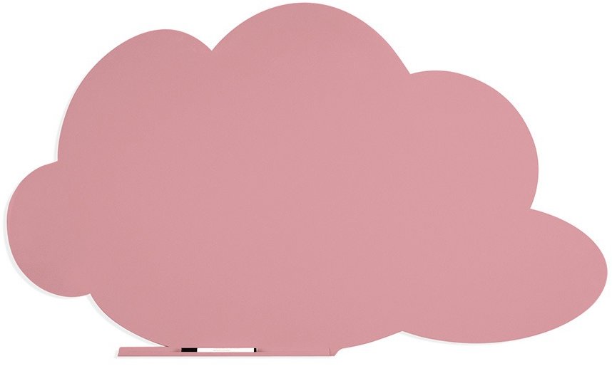 ROCADA Skin Shape Cloud 6450-3015, bezrámová, tvar mraku, 115 × 75 cm, svetlá ružová RAL 3015