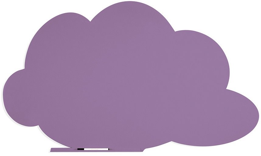 ROCADA Skin Shape Cloud 6450-4005, bezrámová, tvar mraku, 115 × 75 cm, modrofialová RAL 4005