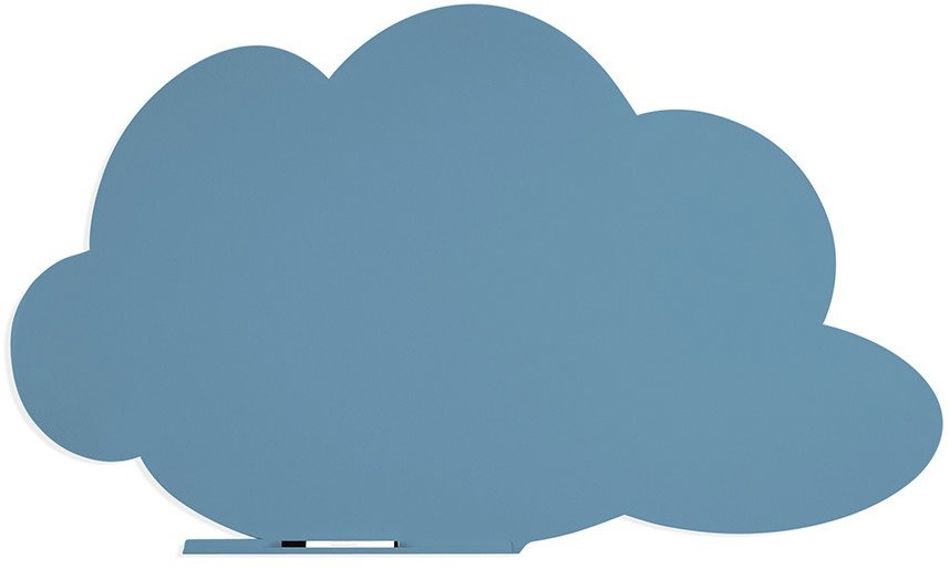 ROCADA Skin Shape Cloud 6450-5024, bezrámová, tvar mraku, 115 × 75 cm, pastelová modrá RAL 5024