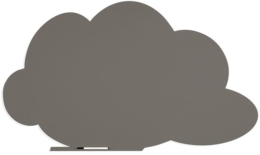 ROCADA Skin Shape Cloud 6450-7039, bezrámová, tvar mraku, 115 × 75 cm, kremennásivá RAL 7039