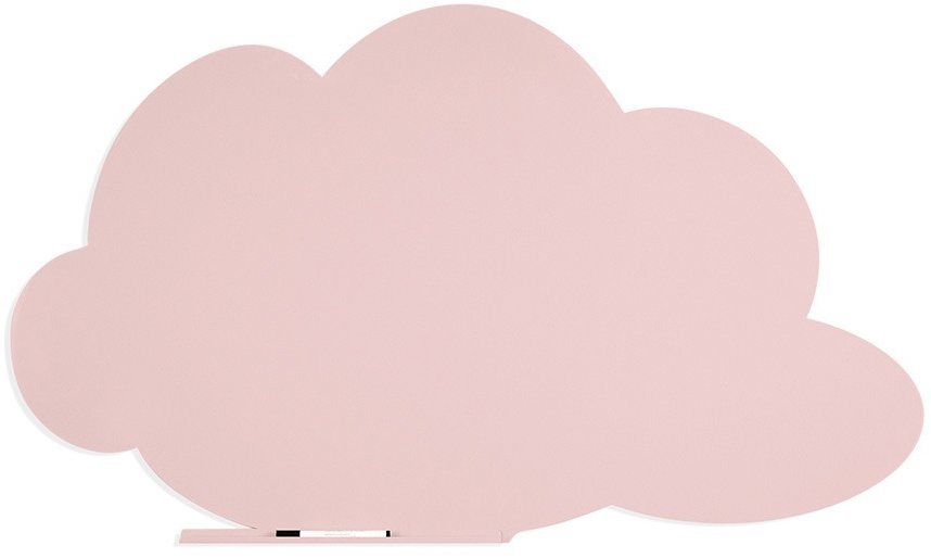 ROCADA Skin Shape Cloud 6451-490, bezrámová, tvar mraku, 150 × 100 cm, ružová RAL 490