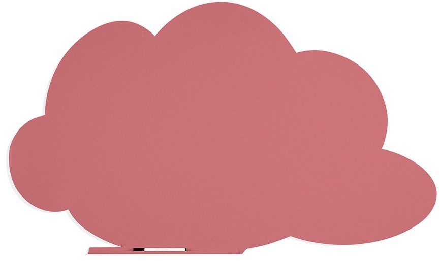 ROCADA Skin Shape Cloud 6451-3014, bezrámová, tvar mraku, 150 × 100 cm, staroružová RAL 3014
