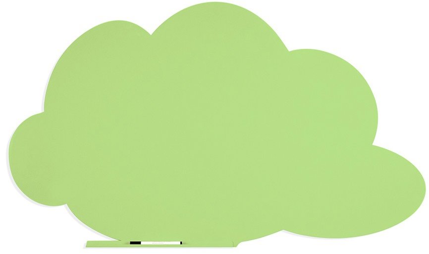 ROCADA Skin Shape Cloud 6451-230, bezrámová, tvar mraku, 150 × 100 cm, zelená RAL 230