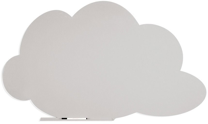 ROCADA Skin Shape Cloud 6451-7035, bezrámová, tvar mraku, 150 × 100 cm, svetlosivá RAL 7035