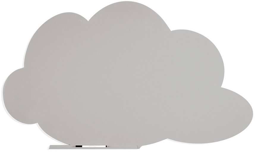 ROCADA Skin Shape Cloud 6451-7038, bezrámová, tvar mraku, 150 × 100 cm, achátová sivá RAL 7038