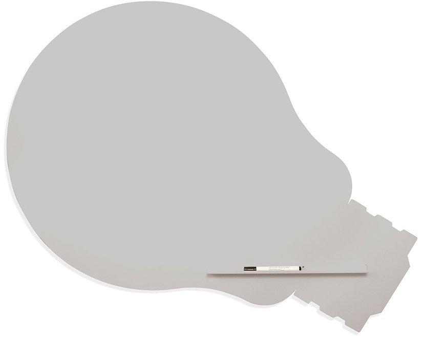 ROCADA Skin Shape Idea 6460-7038, bezrámová, tvar žiarovky, 115 × 75 cm, achátová sivá RAL 7038