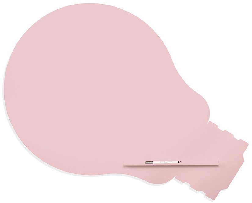 ROCADA Skin Shape Idea 6461-490, bezrámová, tvar žiarovky, 150 × 100 cm, ružová RAL 490
