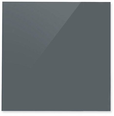 ROCADA 6703-35, sklenená, bezrámová, 100 × 100 cm, sivá