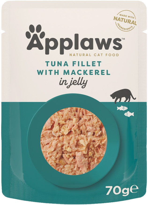 Applaws kapsička Jelly Tuniak s makrelou 70 g