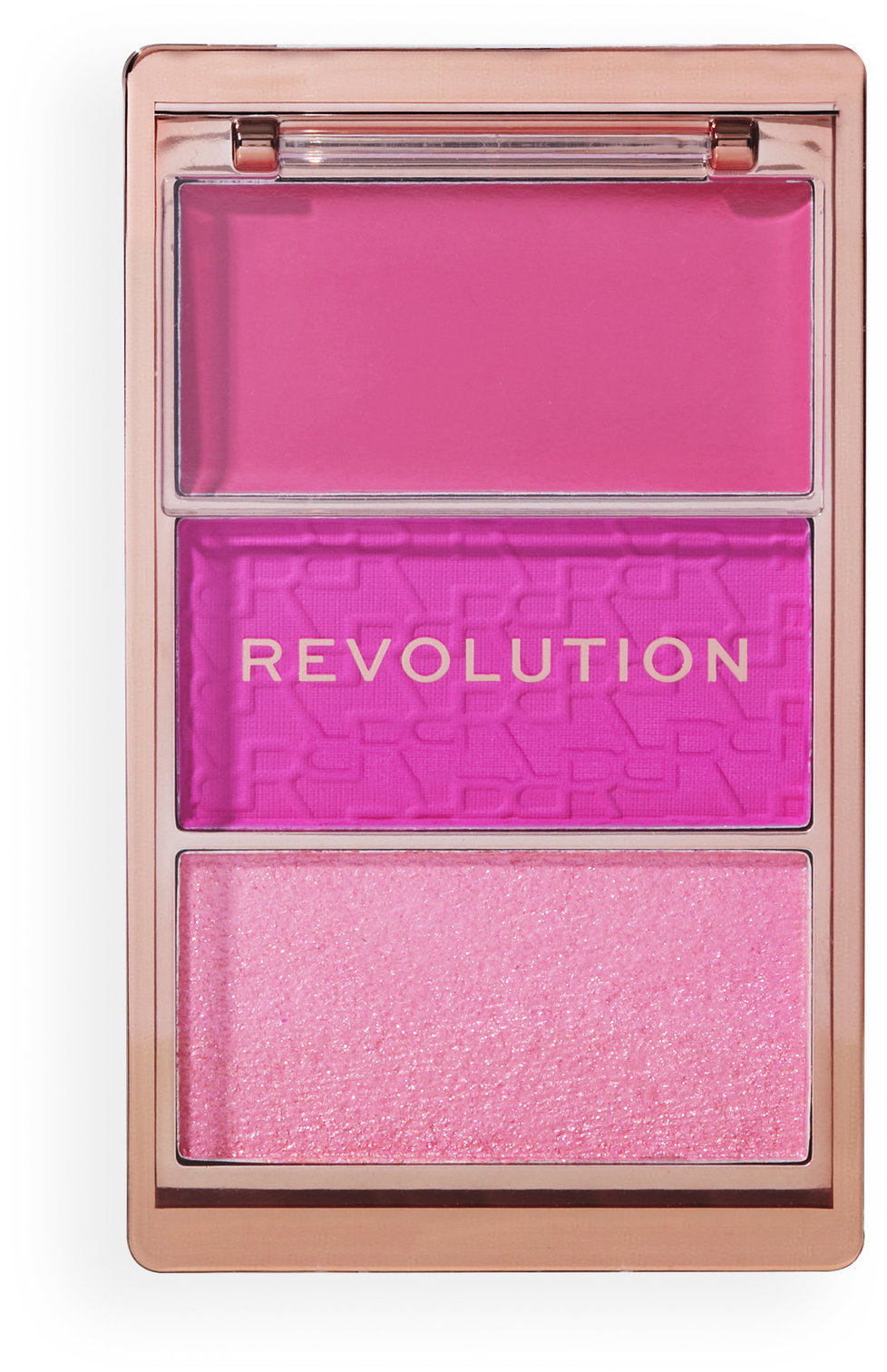 Revolution Blush Icon Palette Hot Pink Flag