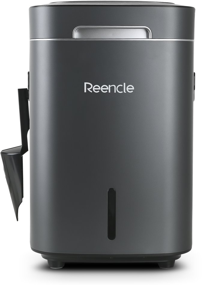 Reencle Elektrický domáci kompostér sivý