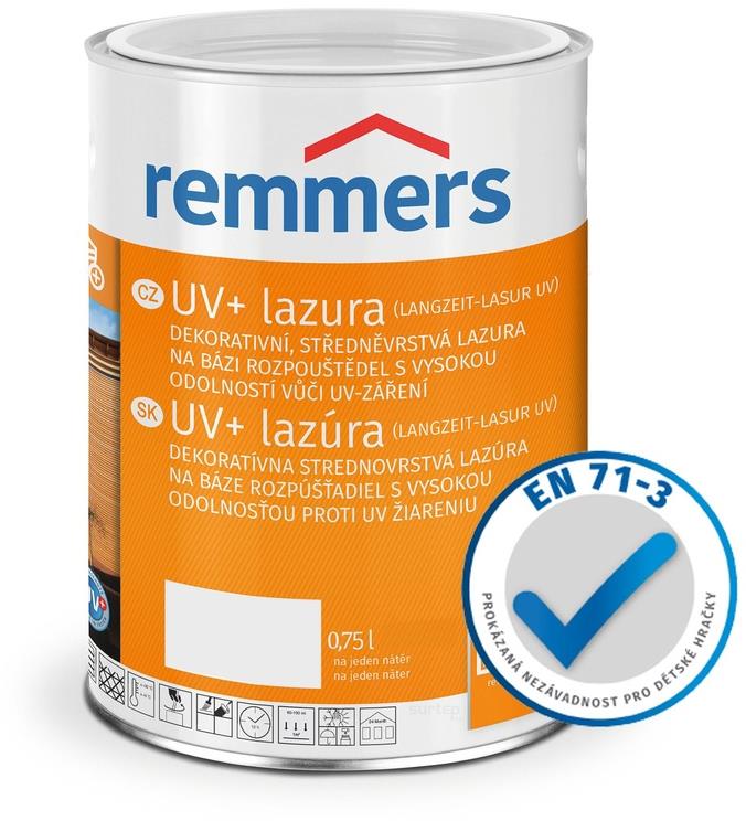 Remmers - UV+ Lazúra 0,75 l Eiche hell / Svetlý dub