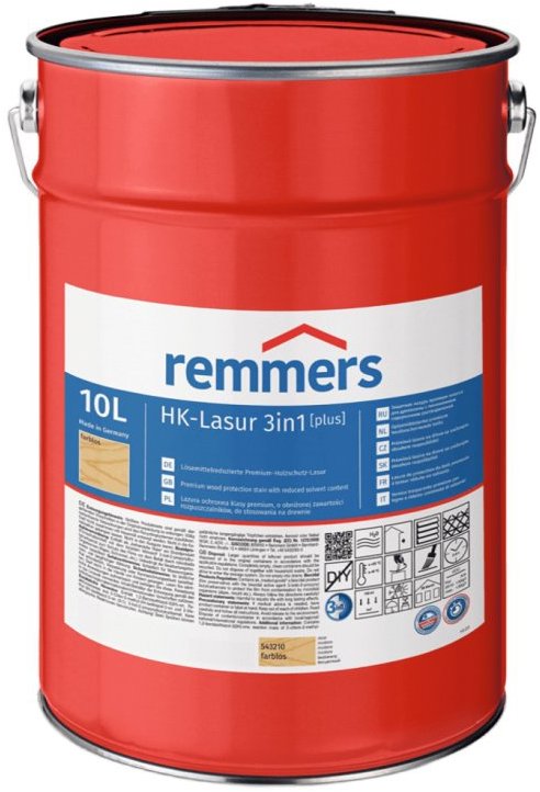 Remmers HK Lazura 3v1 [plus] 10 l Farblos / Bezbarvý