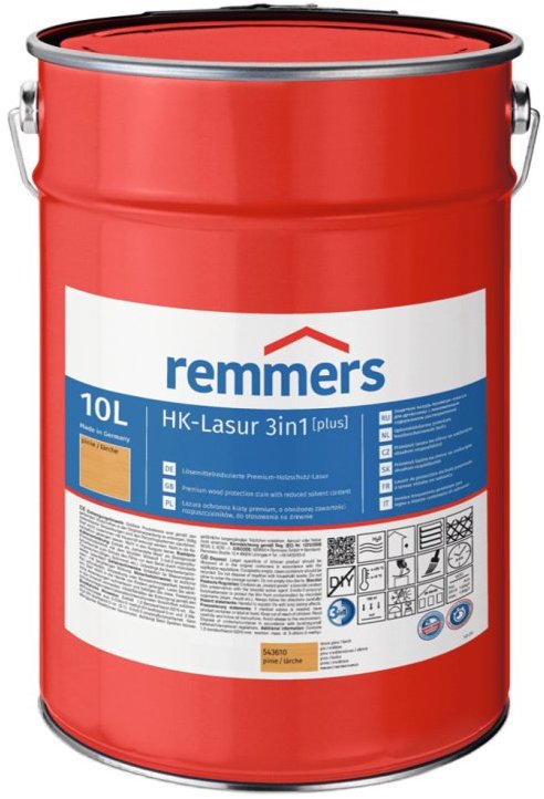 Remmers HK Lazura 3v1 [plus] 10 l Pinie-Larche / Pínie-Modřín