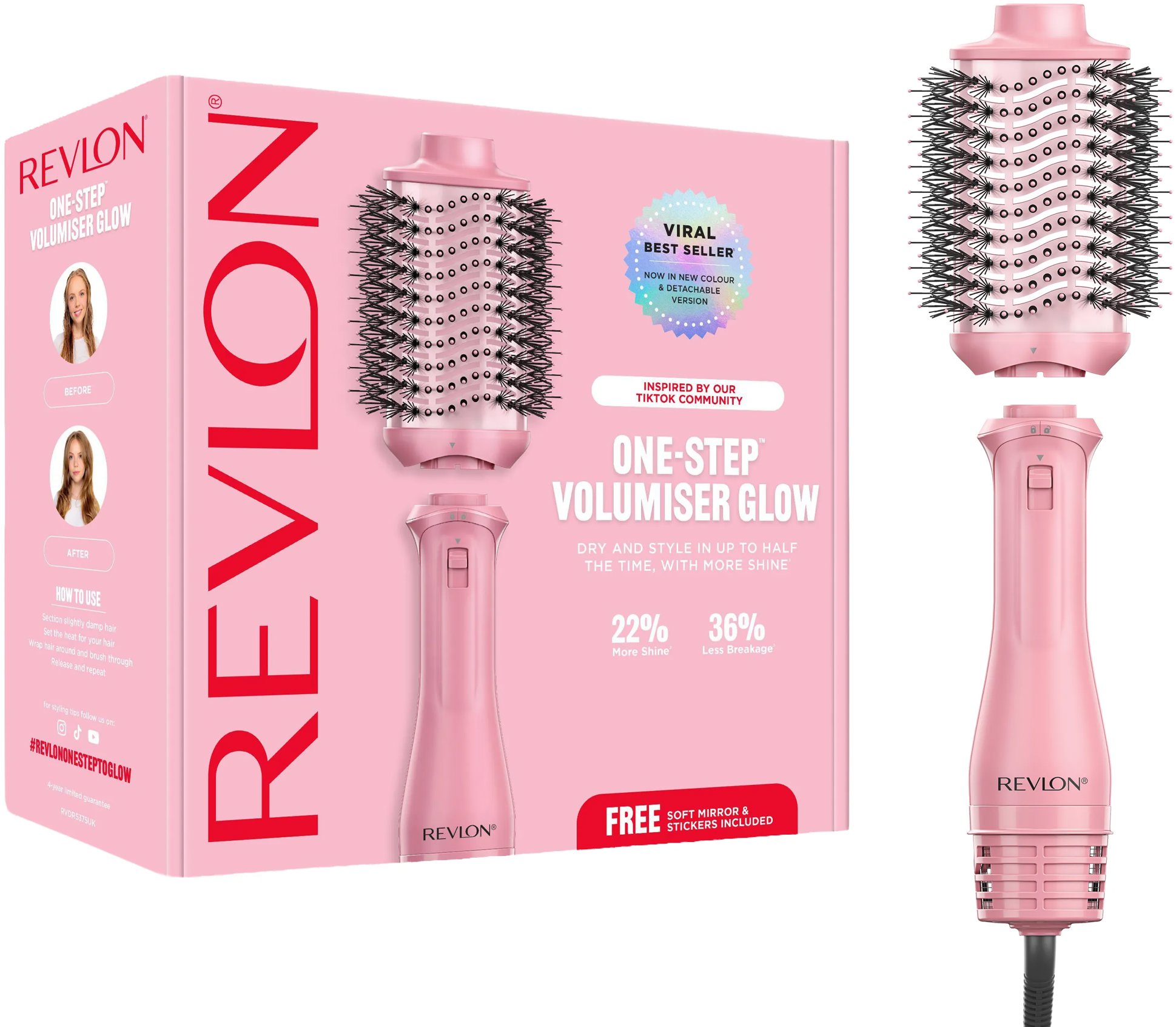 Revlon One-Step Volumiser Glow RVDR5375E