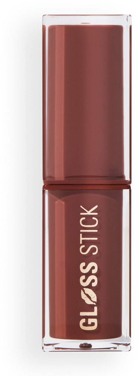 Revolution Pout Lip Gloss Stick Shimmer Toasted Caramel 3 g