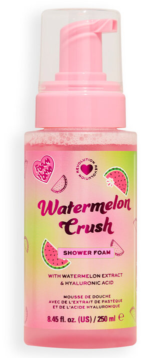 REVOLUTION Watermelon Crush Shower Foam, sprchovacia pena 250 ml