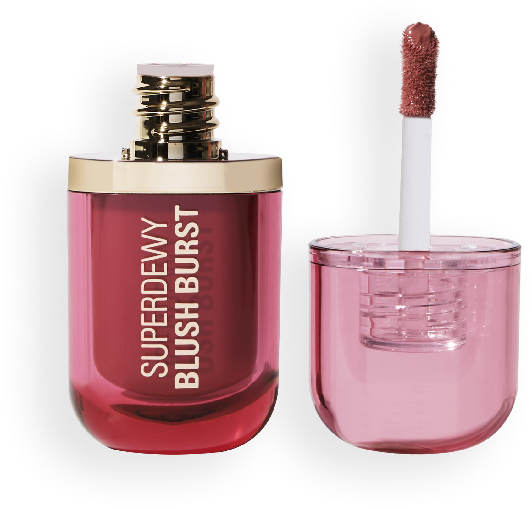 Revolution Superdewy Liquid Blush Burst Rose All Day Dusty Pink 4,2 ml