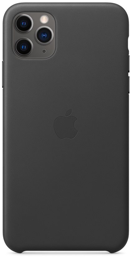 Apple iPhone 11 Pro Max Kožený kryt čierny