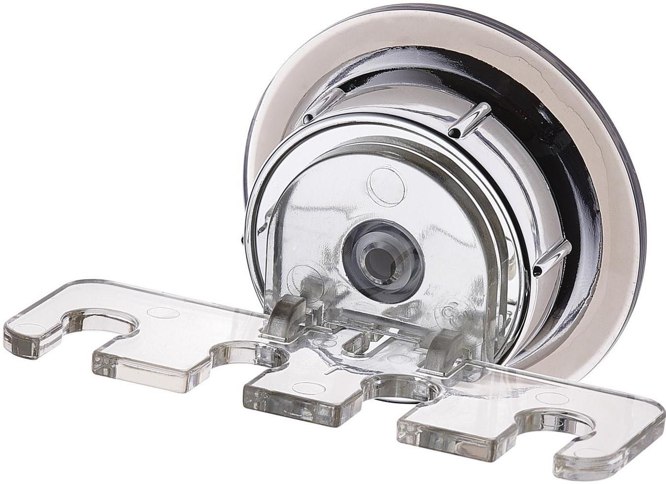 Ridder Vacuum držiak na 4 zubné kefky, chróm