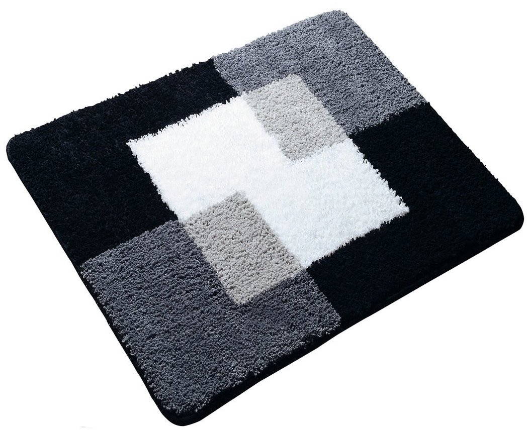 Ridder Coins Kúpeľňová predložka 55 × 50 cm s protišmykom 100 % polyester, sivá, 7103807