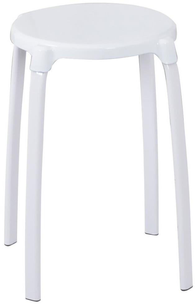 Ridder Senior program Stolička do kúpeľne, biela, nosnosť 100 kg, A1050101