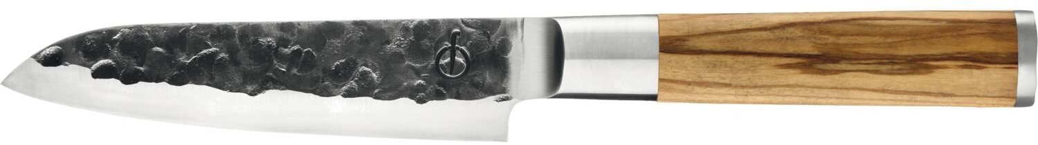 FORGED Olive Santoku nůž ručně kovaný, délka čepele 140 mm
