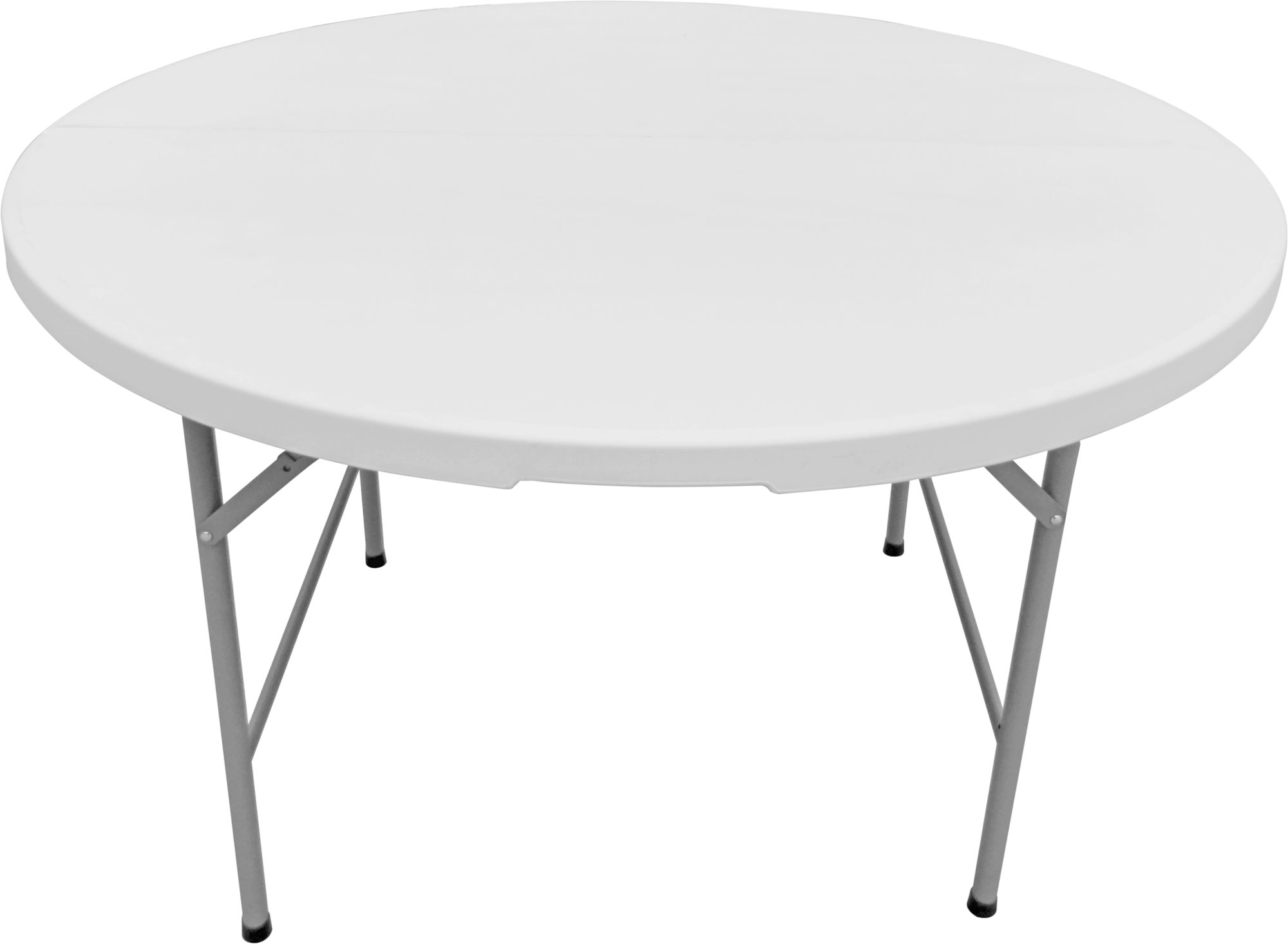 ROJAPLAST Záhradný stôl cateringový, skladací, priemer 122 cm