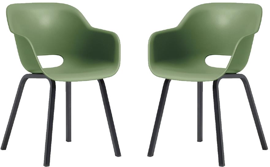 KETER Záhradné kreslo NOA DUO, olivová