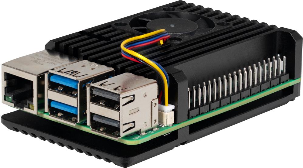JOY-IT RASPBERRY PI case Armor Fan na Raspberry Pi 5