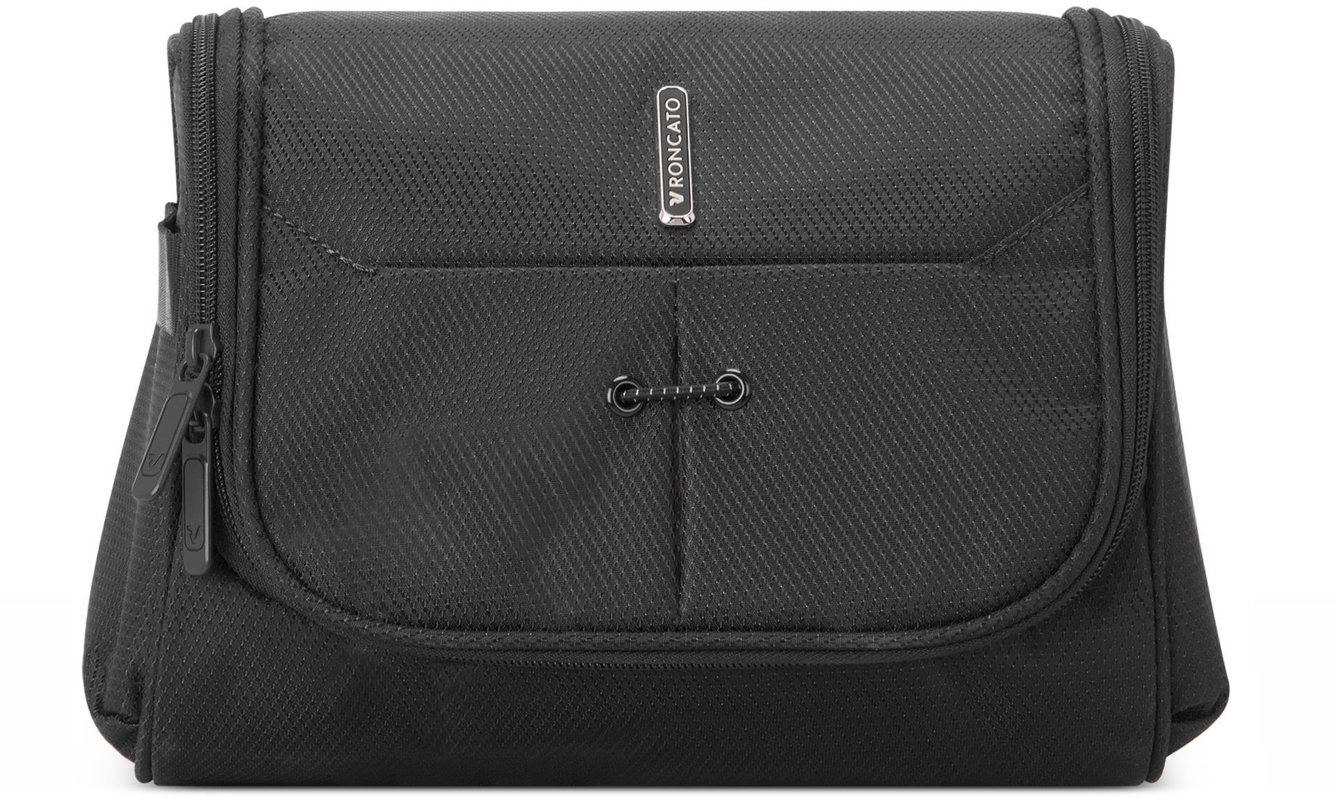 Roncato kozmetická taška Ironik 2.0 25 cm čierna 25 × 19 × 15 cm